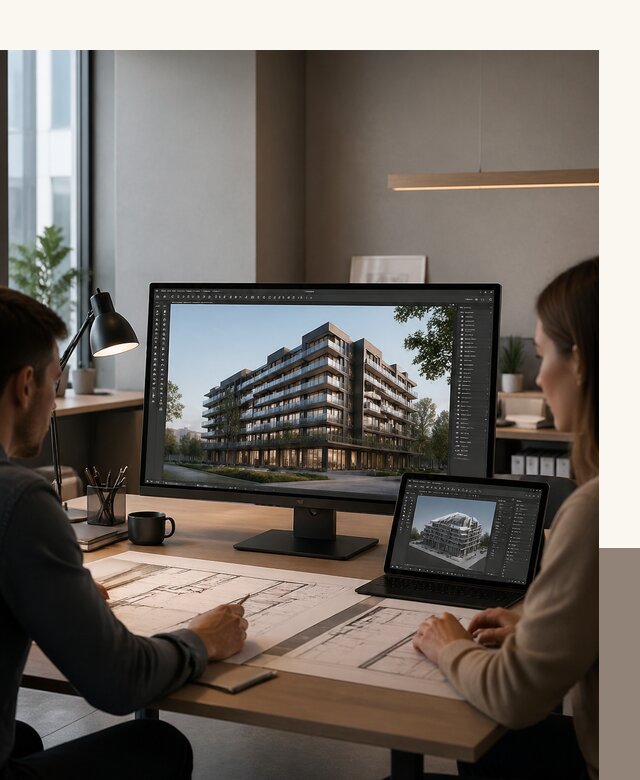 3D визуализация архитектуры и объектов строительства в Канаше