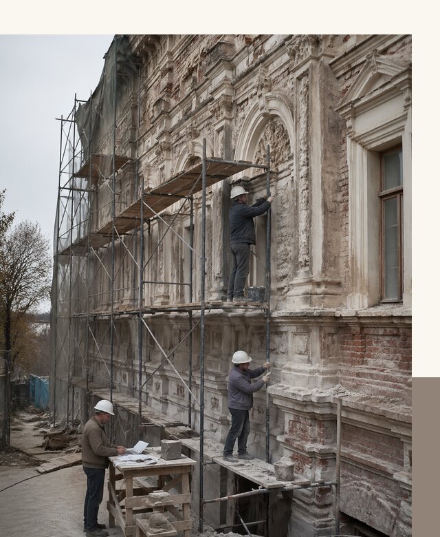 Реставрация объектов культурного наследия под ключ в Канаше