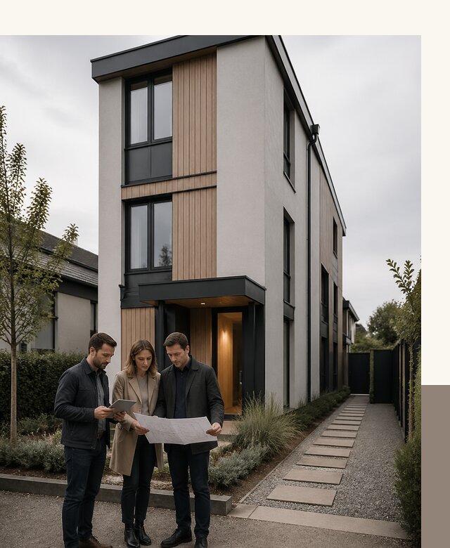 Проектирование домов на узком участке в Канаше под ключ