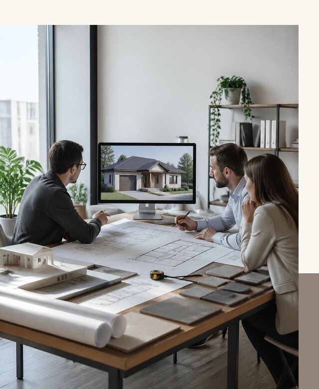 Проекты домов 8 на 10 с гаражом под ключ для семьи в Канаше
